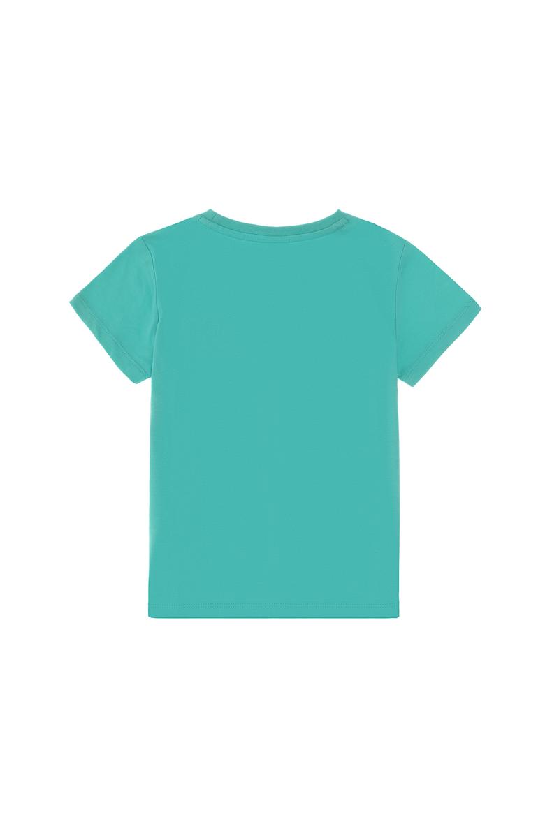 Erkek Çocuk Mint Bisiklet Yaka Tişört - 50307200001