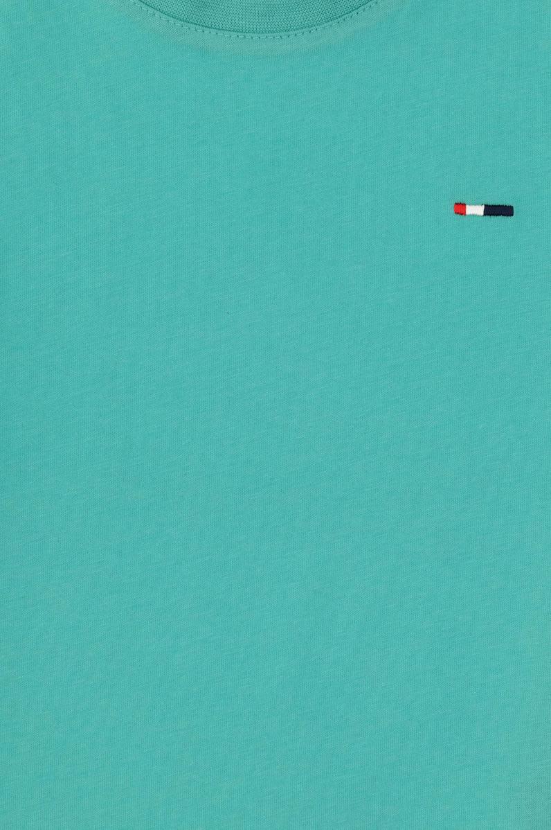 Erkek Çocuk Mint Basic Bisiklet Yaka Tişört