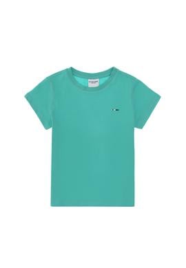 Erkek Çocuk Mint Basic Bisiklet Yaka Tişört - 50306548105