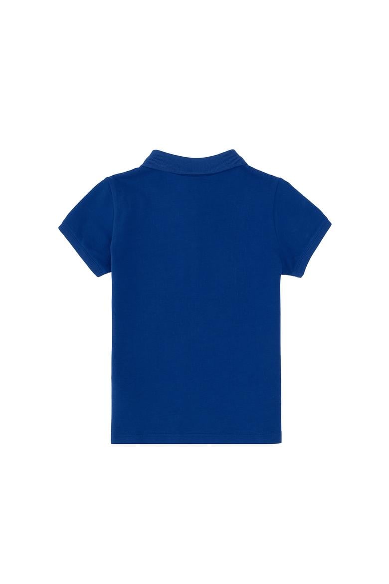 Erkek Çocuk Saks Basic Polo Yaka Tişört - 50306484044