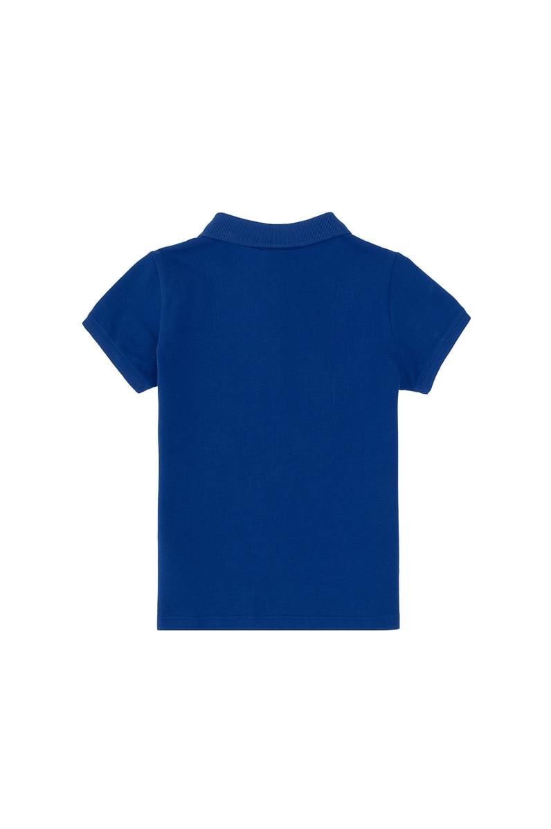 Erkek Çocuk Saks Basic Polo Yaka Tişört