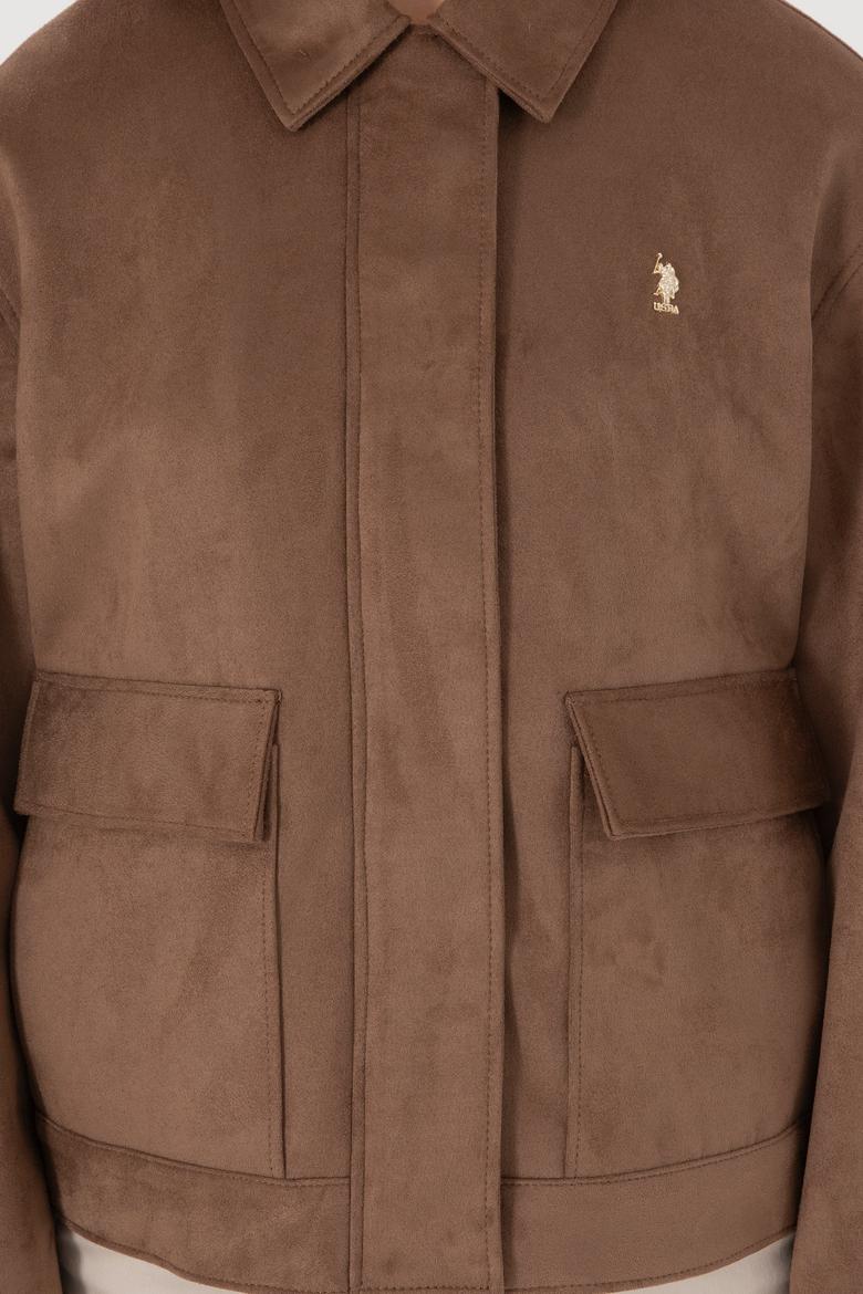 Kadın Vizon Deri Ceket - 50307409002