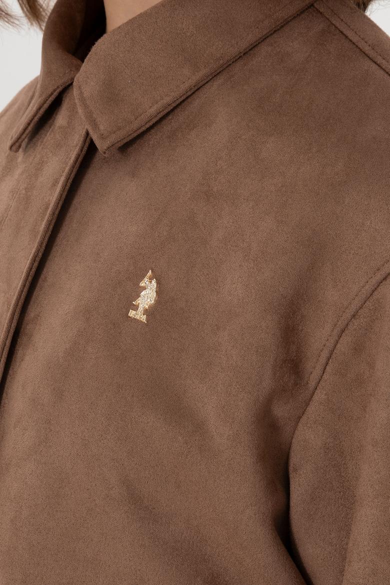 Kadın Vizon Deri Ceket - 50307409002