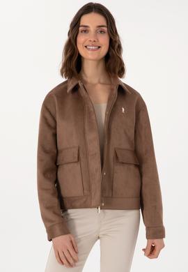 Kadın Vizon Deri Ceket - 50307409002