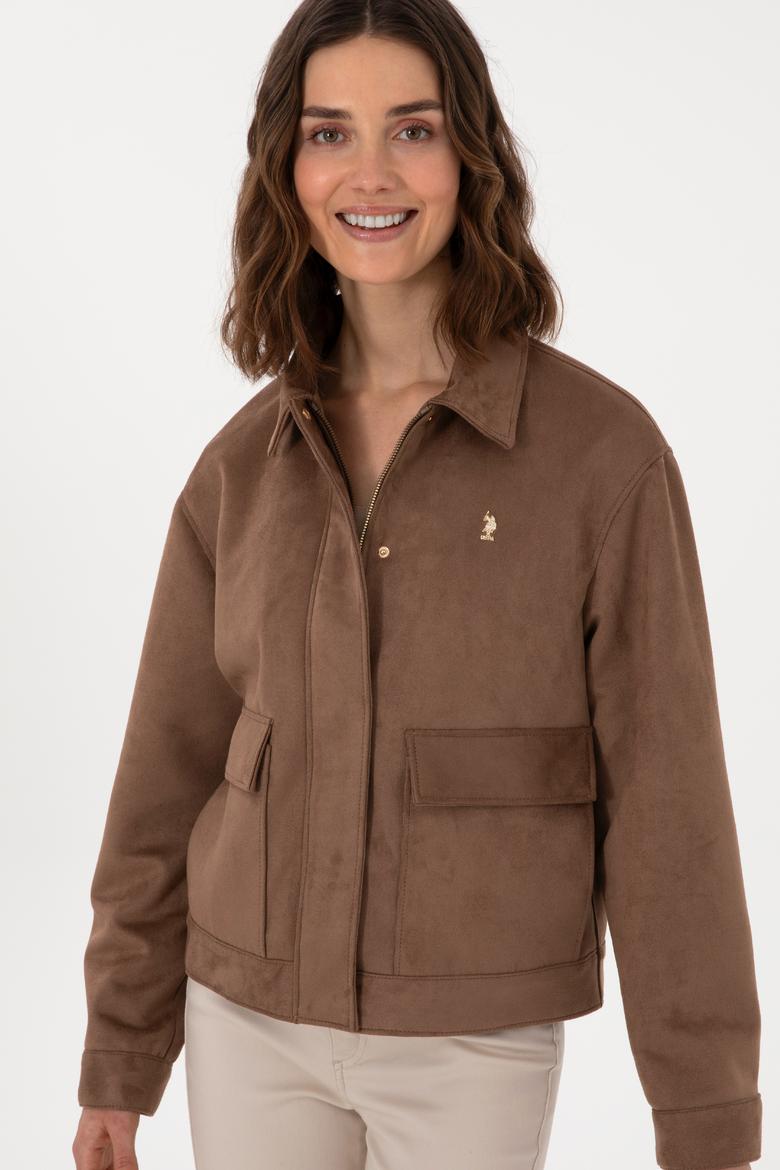 Kadın Vizon Deri Ceket - 50307409002