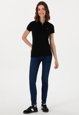 Kadın Siyah Tişört - 50280070025