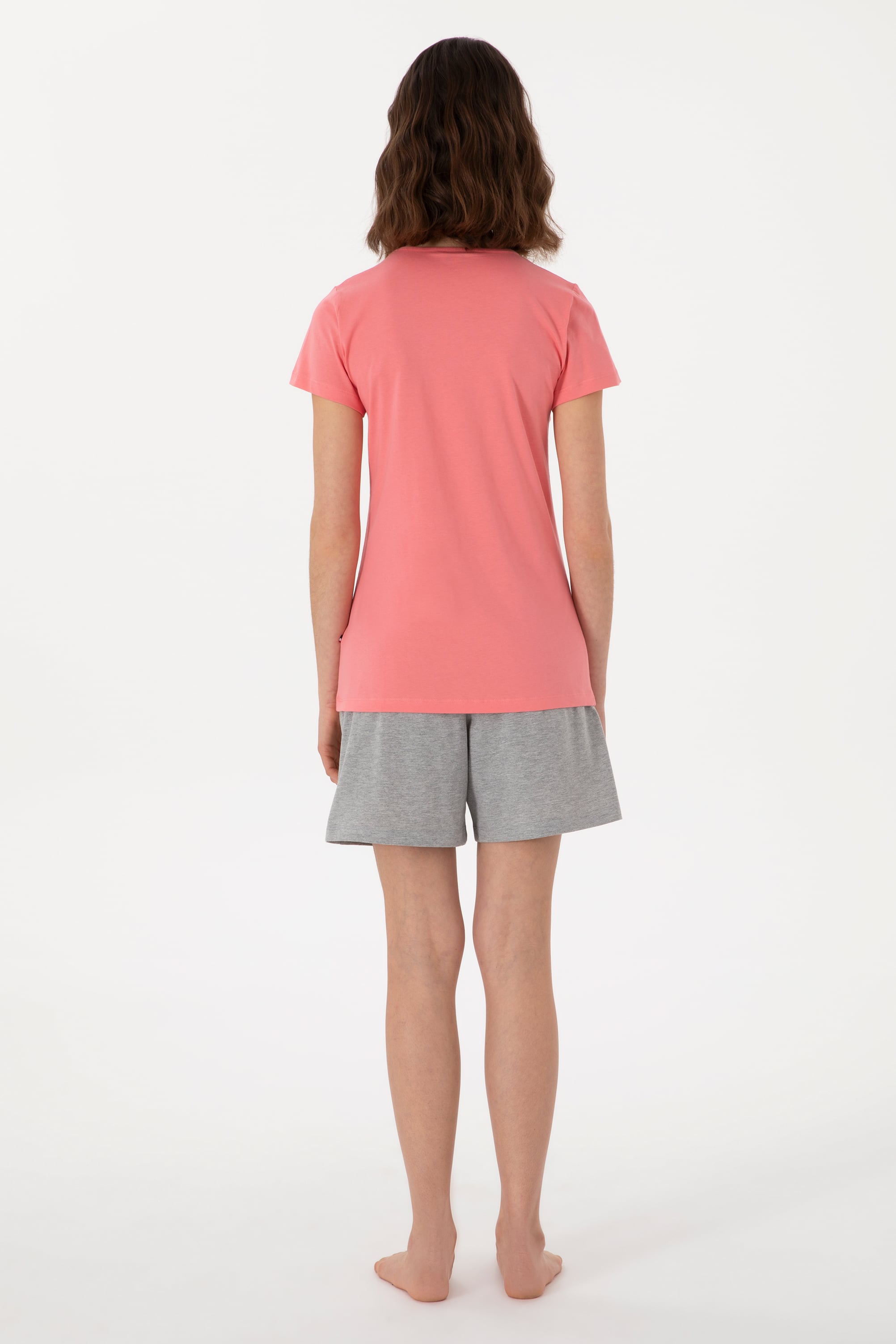 Kadın Pembe Pijama Takımı