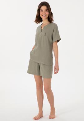 Kadın Haki Pijama Takımı - 50312905010