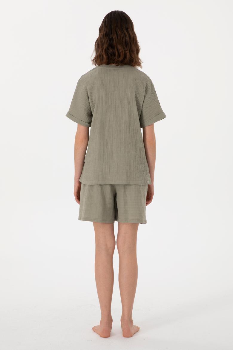 Kadın Haki Pijama Takımı - 50312905010