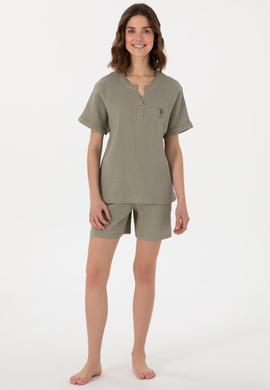 Kadın Haki Pijama Takımı - 50312905010