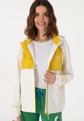 Kadın Sarı Mont - 50299177001