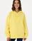 Kadın Sarı Kapüşonlu Sweatshırt