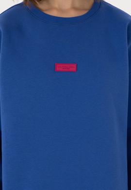 Kadın Saks Sweatshirt - 50294221017