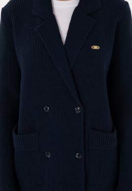 Kadın Lacivert Triko Hırka - 50293027006