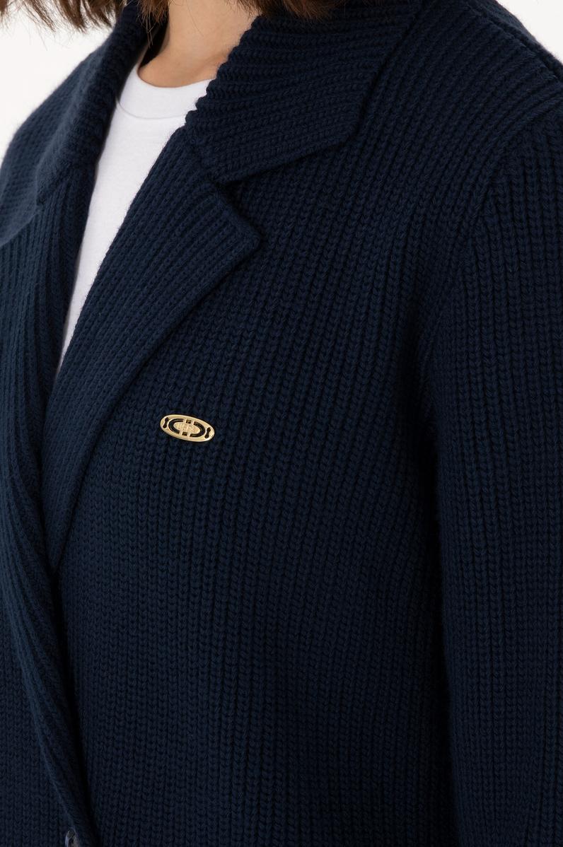 Kadın Lacivert Triko Hırka