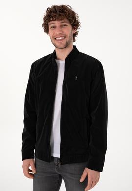 Erkek Siyah Deri Ceket - 50307416005