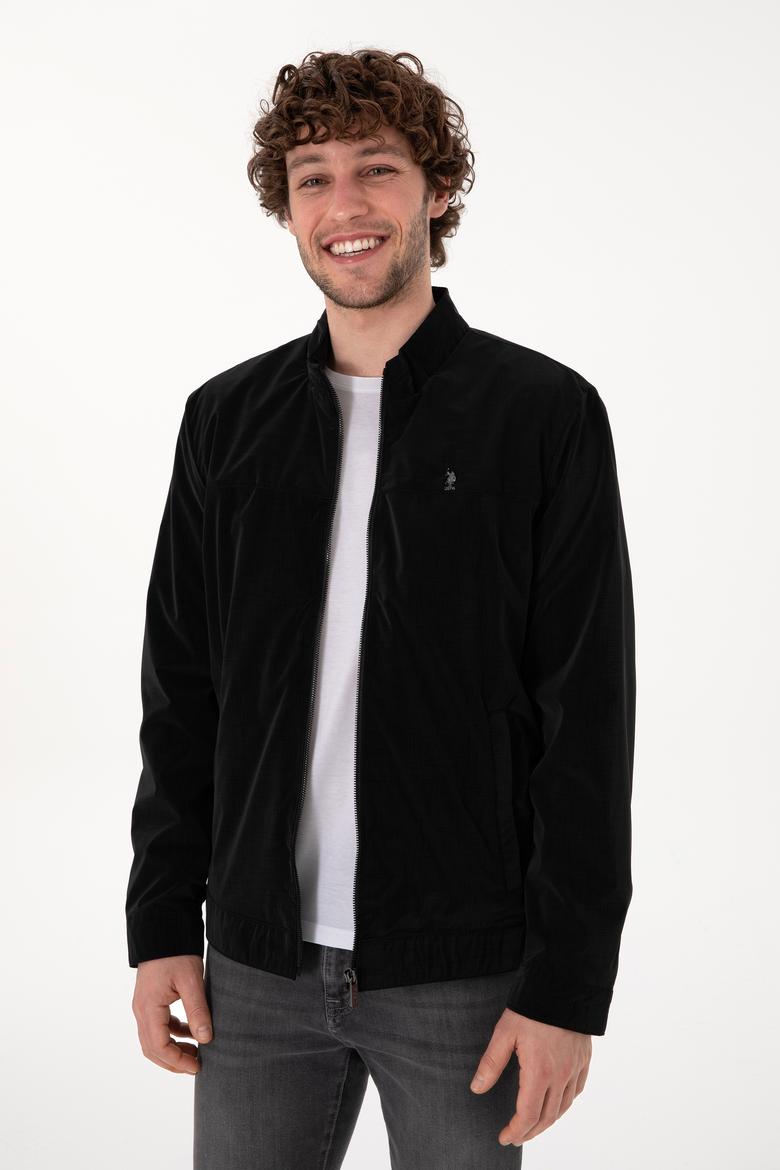 Erkek Siyah Deri Ceket - 50307416005