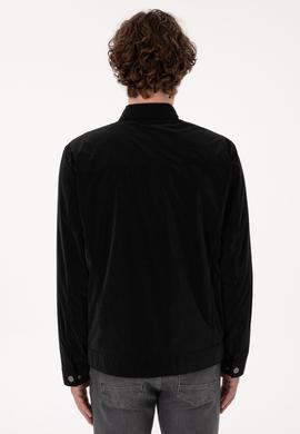 Erkek Siyah Deri Ceket - 50307416005