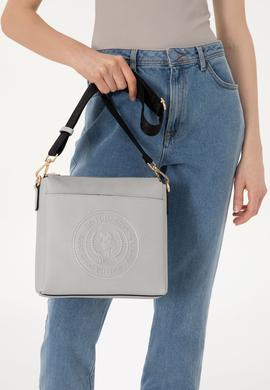 Kadın Gri Çapraz Çanta - 50303399003