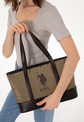 Kadın Haki Kapitone Kol Çantası - 50300299002