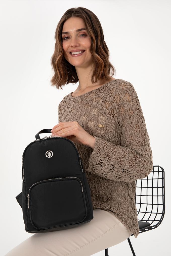 Kadın Siyah Kapitone Sırt Çantası