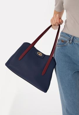 Kadın Lacivert Kol Çantası - 50300346003