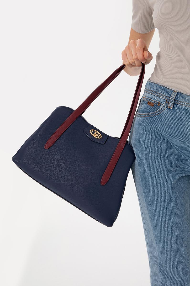 Kadın Lacivert Kol Çantası