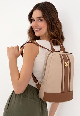 Kadın Bej Sırt Çantası - 50311454003