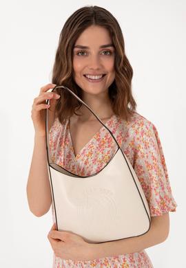 Kadın Krem Kol Çantası - 50311431002