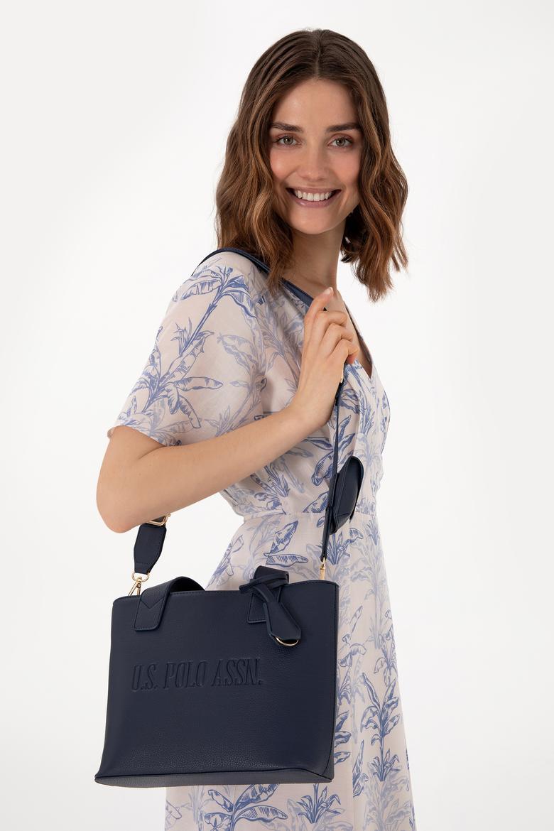 Kadın Lacivert Uzun Askılı Kol Çantası