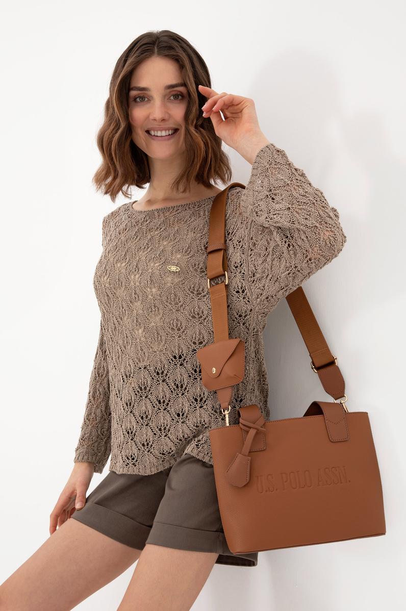 Kadın Taba Uzun Askılı Kol Çantası