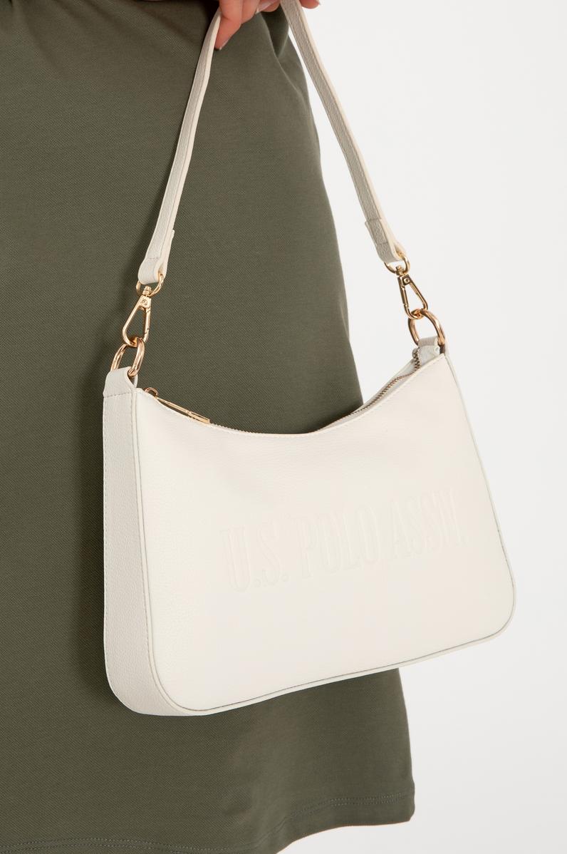 Kadın Beyaz Uzun Askılı Kol Çantası