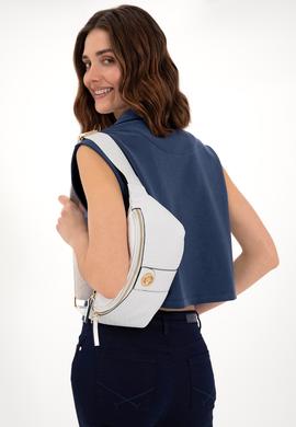 Kadın Beyaz Bel Çantası - 50293695003