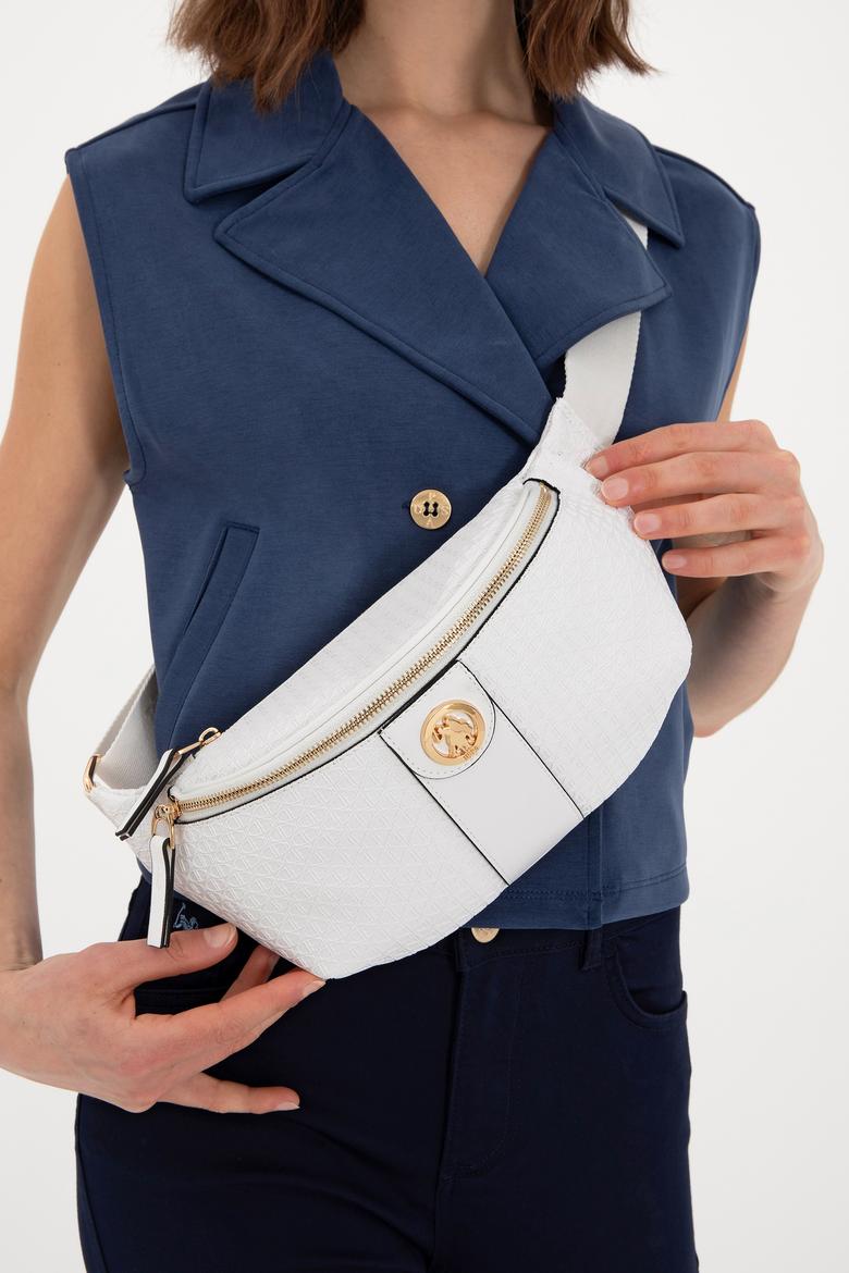 Kadın Beyaz Bel Çantası - 50293695003