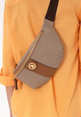 Kadın Koyu Bej Bel Çantası - 50293693007