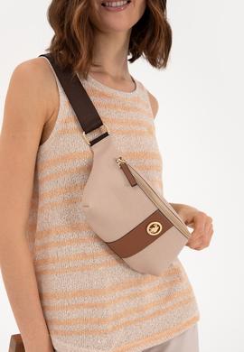 Kadın Bej Bel Çantası - 50311455003