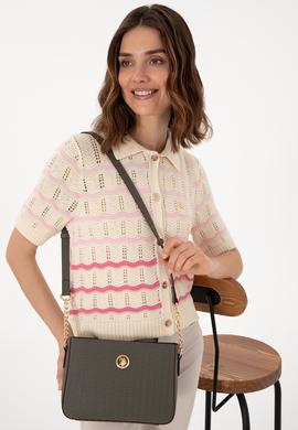 Kadın Haki Çapraz Çanta - 50293651007