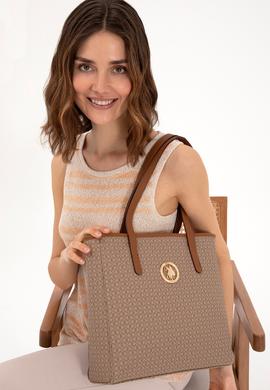 Kadın Koyu Bej Omuz Çantası - 50311446003