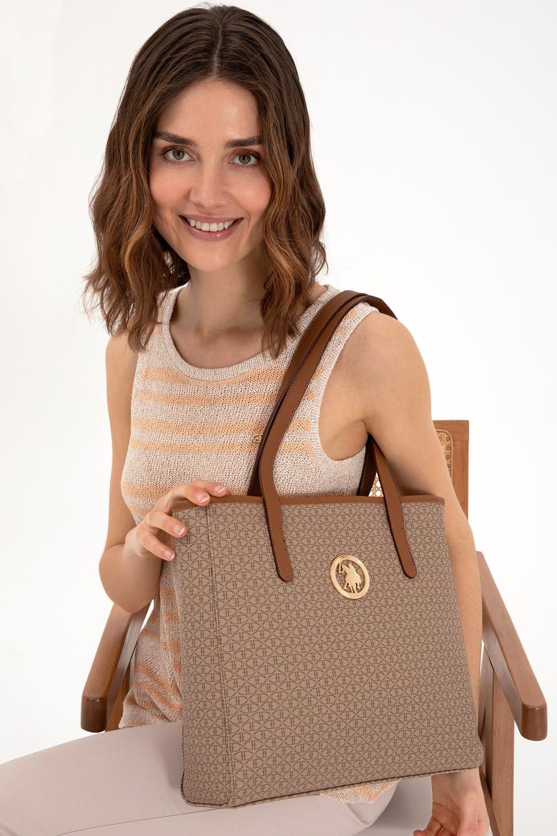 Kadın Koyu Bej Omuz Çantası