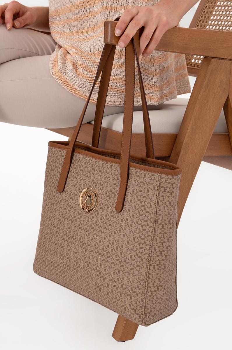 Kadın Koyu Bej Omuz Çantası