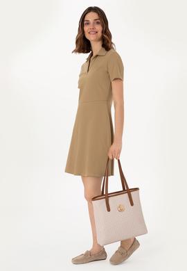 Kadın Bej Omuz Çantası - 50311446001