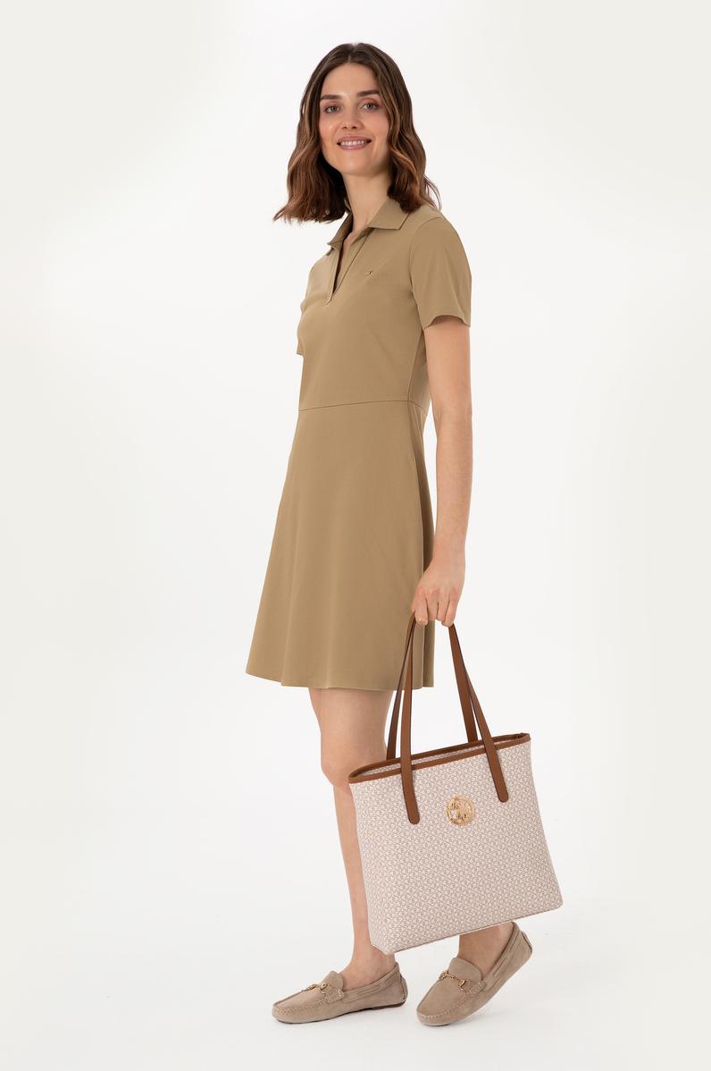 Kadın Bej Omuz Çantası