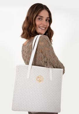 Kadın Beyaz Omuz Çantası - 50311446005