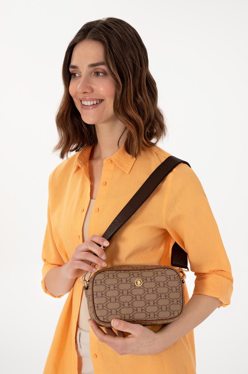 Kadın Koyu Bej Çapraz Çanta