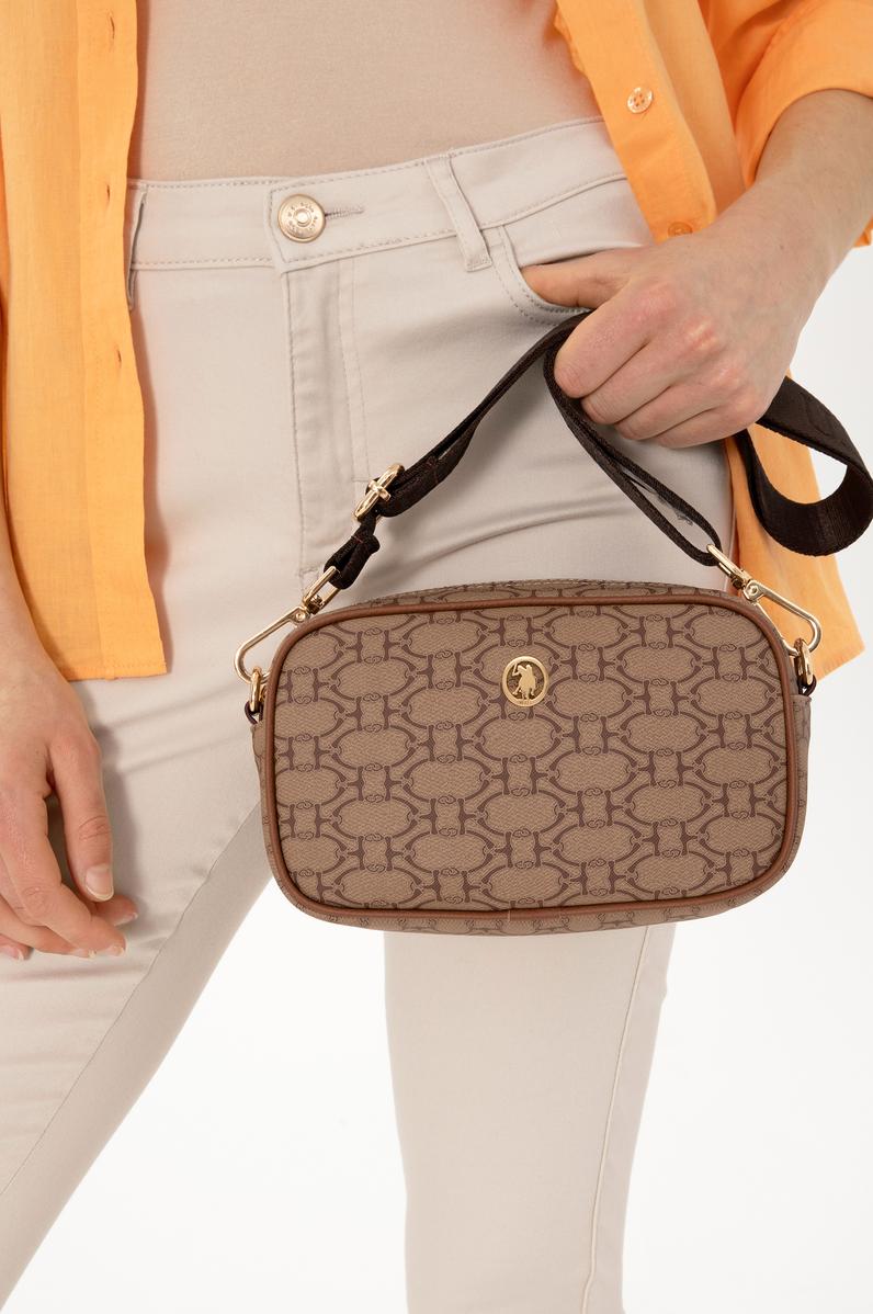 Kadın Koyu Bej Çapraz Çanta