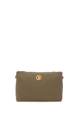 Kadın Koyu Haki Çıkarılabilir Askılı Kanvas El Çantası - 50293661010