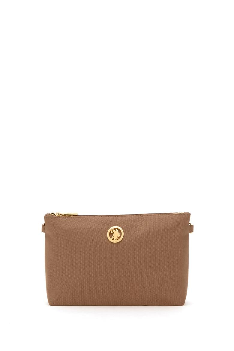 Kadın Koyu Bej Çıkarılabilir Askılı Kanvas El Çantası - 50293661009