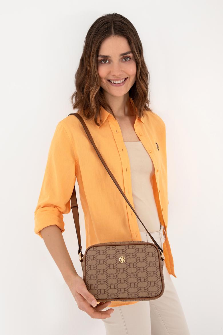 Kadın Koyu Bej Çapraz Çanta