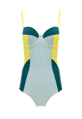 Kadın Su Yeşili Mayo - 50283680004