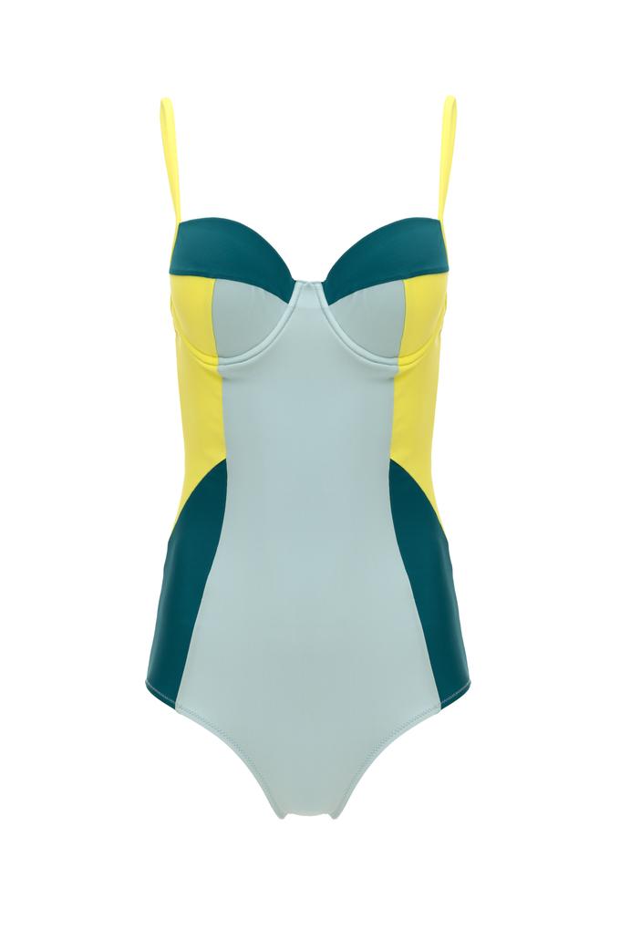 Kadın Su Yeşili Mayo